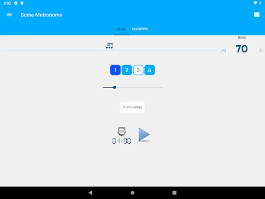 Some Metronome android App screenshot 3