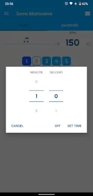 Some Metronome android App screenshot 6